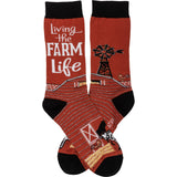 Living "The Farm Life Socks" #100-S145