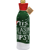 "Tis The Season To Get Tipsy" Bottle Sock #100-S176