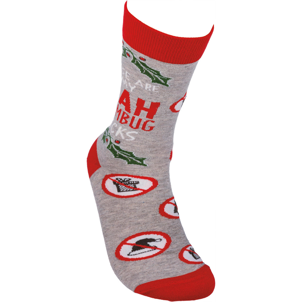 "Bah Humbug" Socks #100-S405