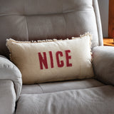 "Naughty Nice" Pillow #100-B158