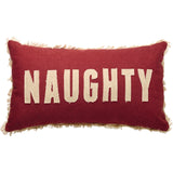 "Naughty Nice" Pillow #100-B158