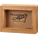 Dear Santa Beware Of Dog Kisses Box Sign Mini #100-C176