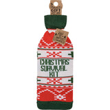 "Christmas Survival Kit" Bottle Sock #100-S175