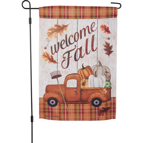 "Welcome Fall" Garden Flag #100-S550