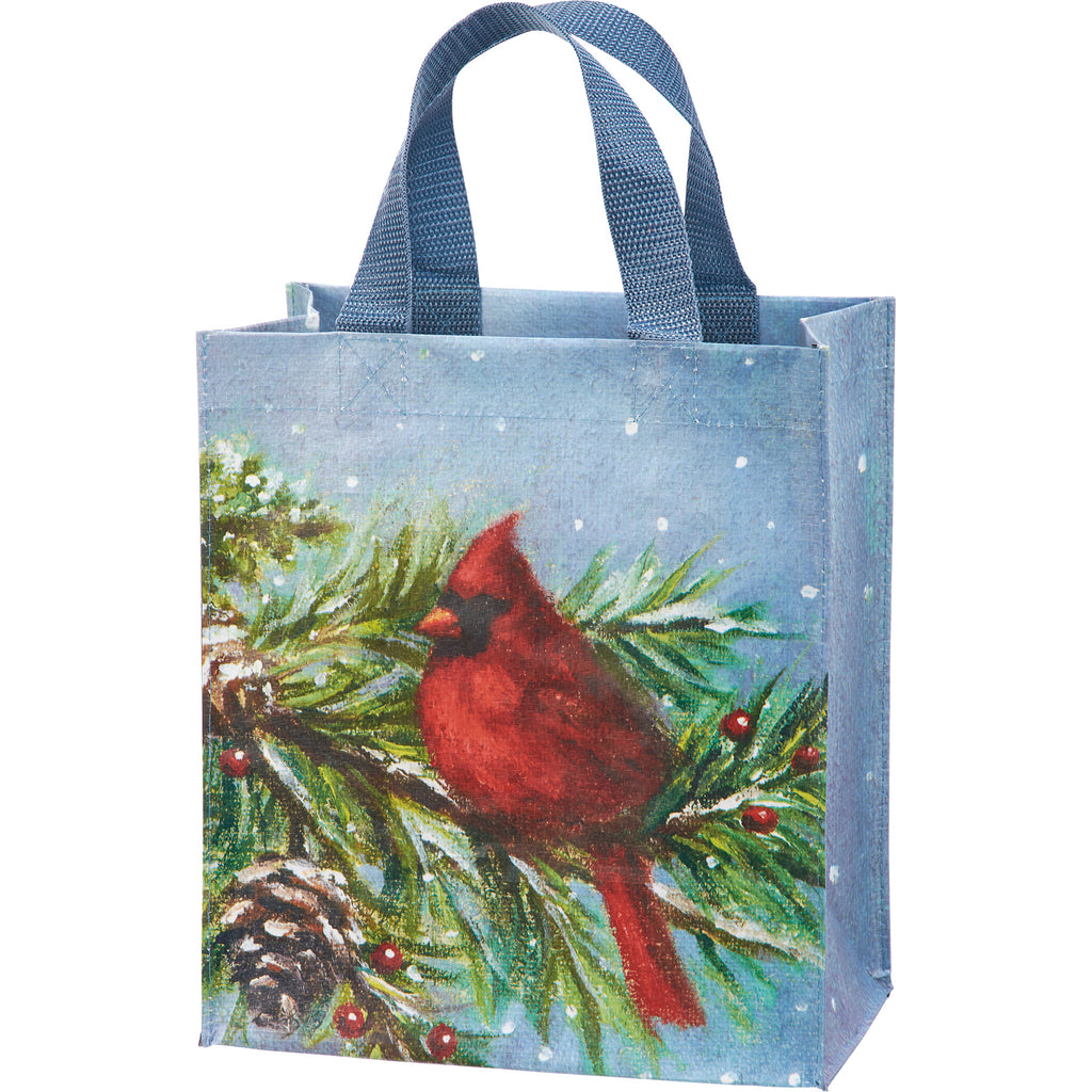 Cardinal Shopping Tote Bag for Christmas #100-C186