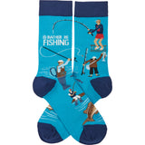 "I'd Rather be Fishing" Socks #100-S321
