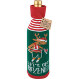 "Let's Get Blitzened" Bottle Sock #100-S177