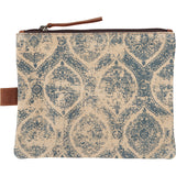 Indigo Zipper Pouch #100-1563