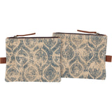 Indigo Zipper Pouch #100-1563