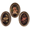 Hanging Oval Wall Decor Set of 3- Hidden Garden #1668