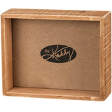 "No Coffee No Workee" Inset Box Sign #100-1567
