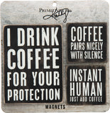 "Coffee" Magnet Set #100-1541