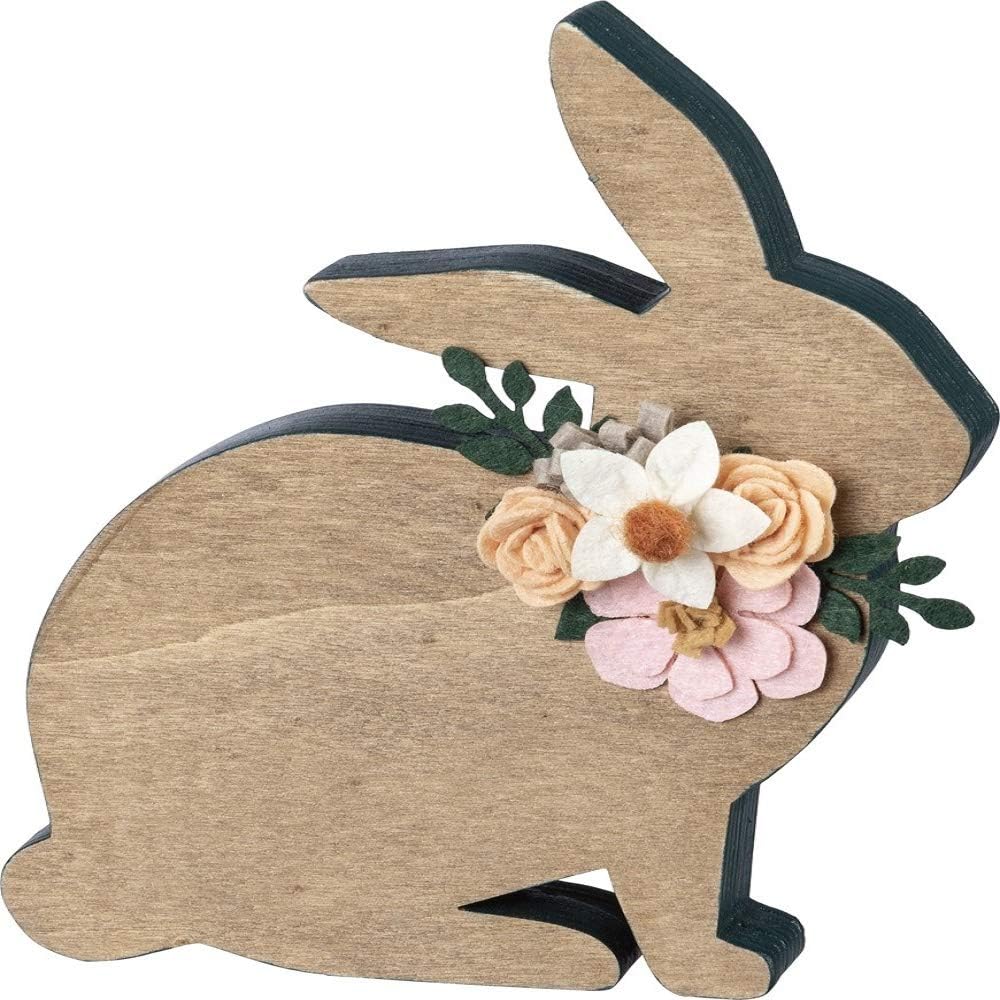 Bunny Wooden Sitter for Spring #100-1429