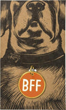 Pet Collar Charm "BFF" #100-1213