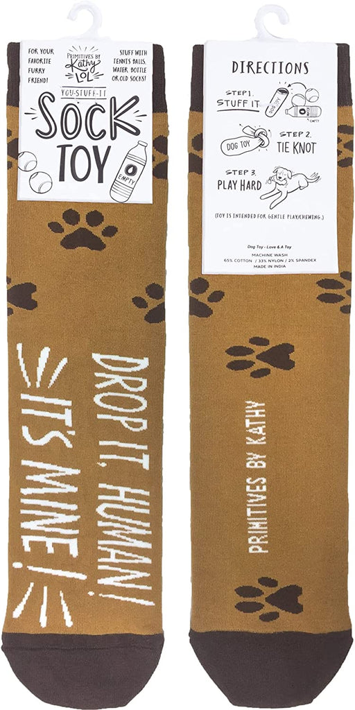 "Drop It Human" Dog Toy #100-S181