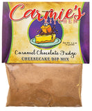 Carmie's Kitchen Caramel Chocolate Fudge Cheesecake Dip