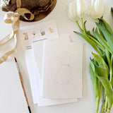 Emily Lex Studios Watercolor Paintable Notecards Easter