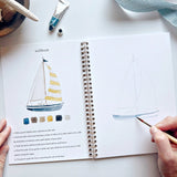Emily Lex Studio Watercolor Workbook Seaside