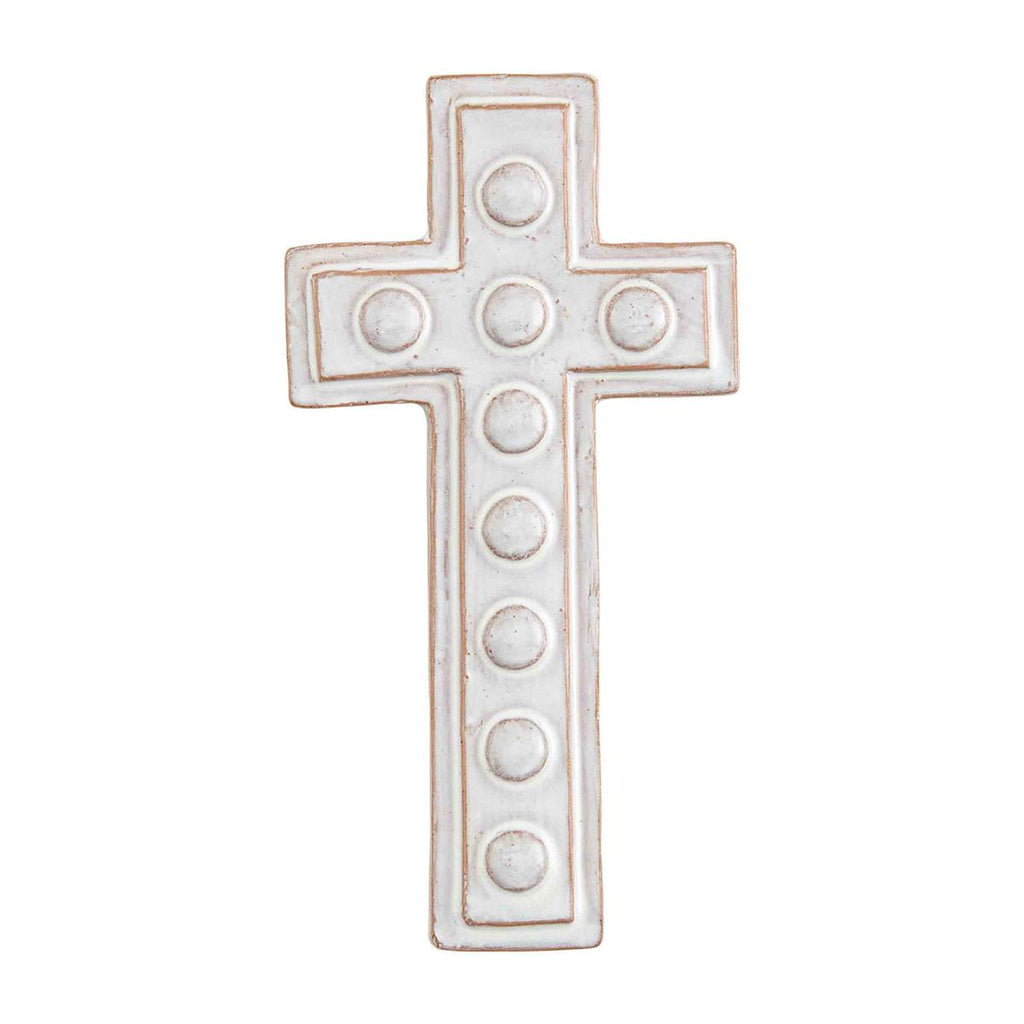 Mudpie Medium Stoneware Cross