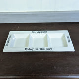Texas A&M Game Day Condiment Dish "Go Aggies" #100-AG103