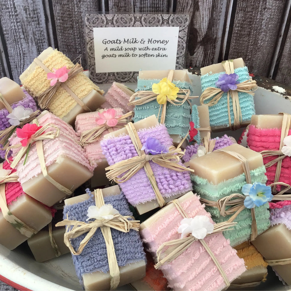 Soap Lady Mini Soap Bar Goats Milk & Honey (Two Mini Soaps)