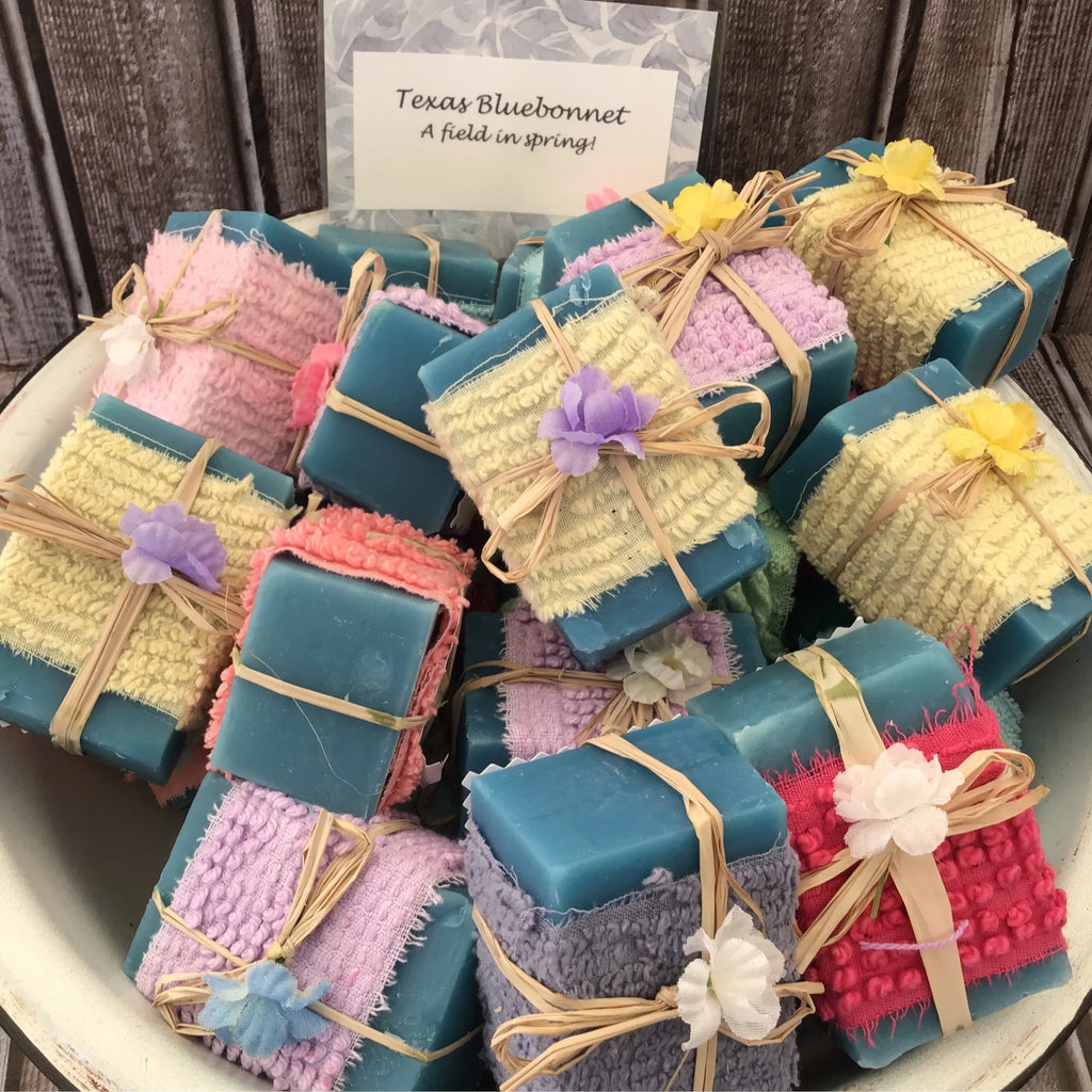 Soap Lady Mini Soap Texas Bluebonnet (Two Mini Soaps)