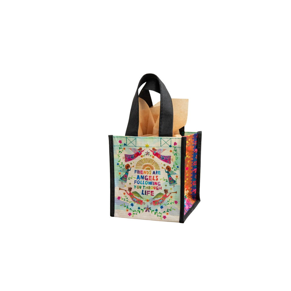 Natural Life Small Happy Bag Friends are Angels Set of 2
