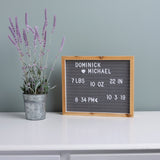 Natural Gray Letter Board #100-1526