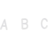Natural Gray Letter Board #100-1526