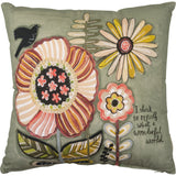 Pillow "What A Wonderful World" #100-B138