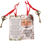 Christmas Ornament "Santa's Magic Key" #100-C134