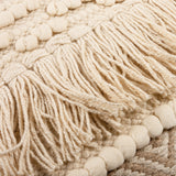 Pillow - Tan Tassels #100-B153