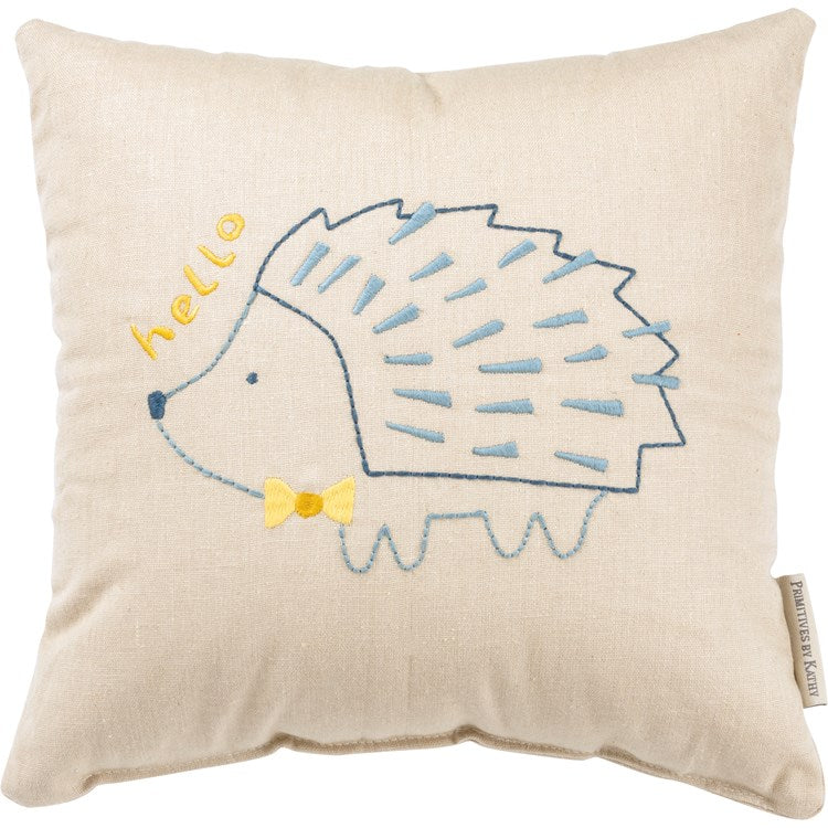 Baby Infant Pillow Hello Hedgehog #100-B145