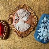 IOD Decor Mould Cameos by Iron Orchid Designs