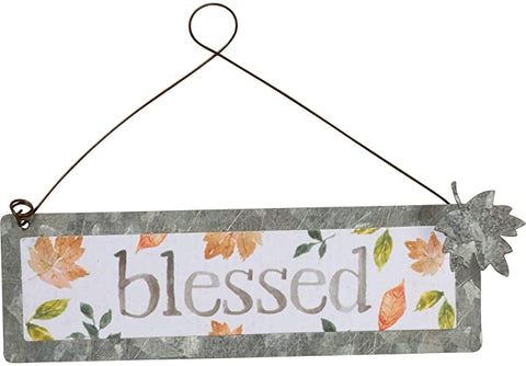 Hanger Mini Sign Blessed #1224