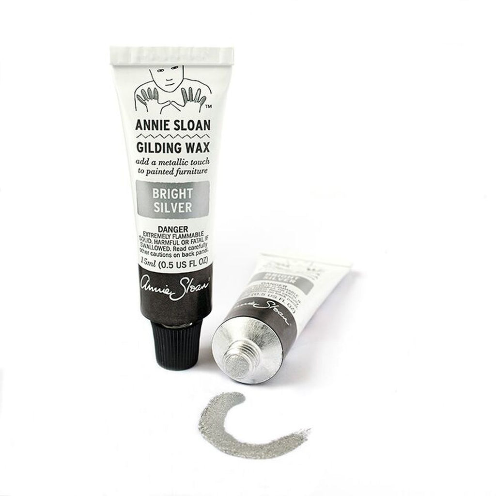 Annie Sloan Gilding Wax Bright Silver 15 ml Tube