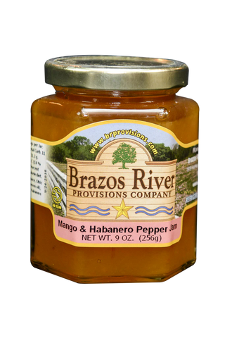 Brazos River Provisions Mango and Habanero Pepper Jam