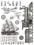 IOD Decor Transfer Exploration 12" X 16" Pad by Iron Orchid Designs
