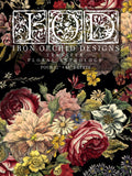 IOD Decor Transfer Floral Anthology 12" X 16" Pad by Iron Orchid Designs
