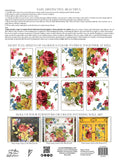 IOD Decor Transfer Wall Flower Wallflower 12 X 16" Pad by Iron Orchid Designs