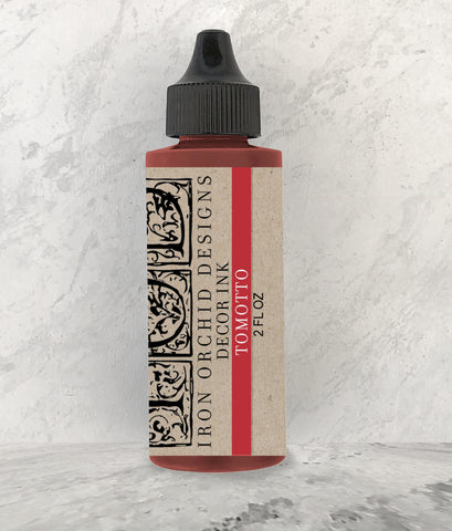 IOD Decor Ink Tomotto (Red) 2 oz. by Iron Orchid Designs