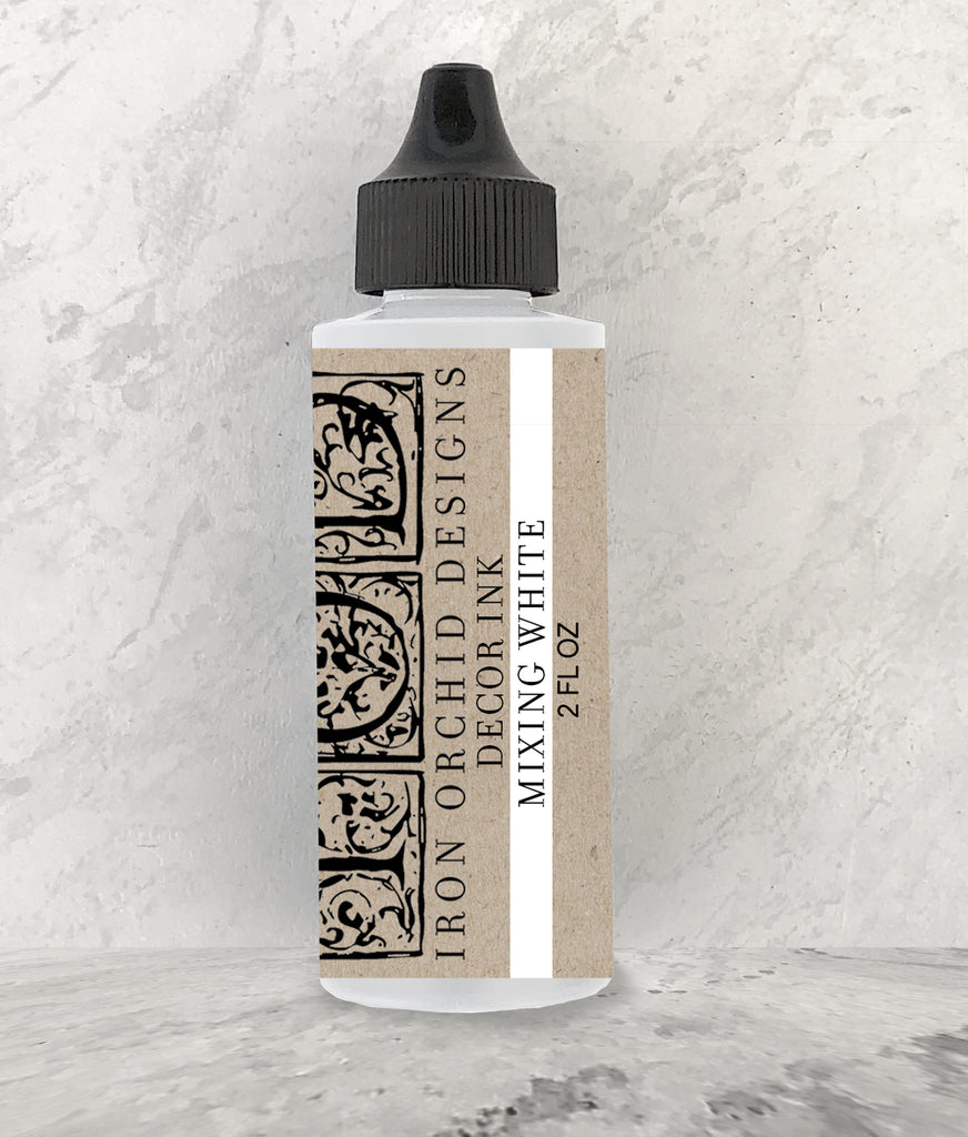 IOD Decor Ink Mixing White 2 oz by Iron Orchid Designs