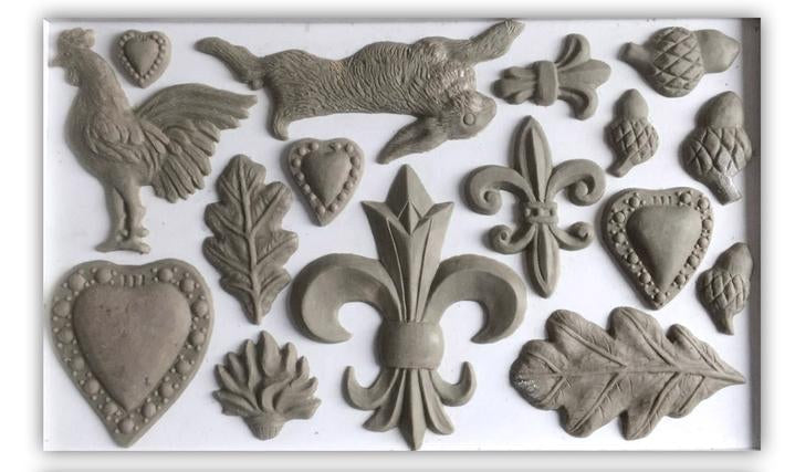 IOD Decor Mould Fleur de Lis by Iron Orchid Designs