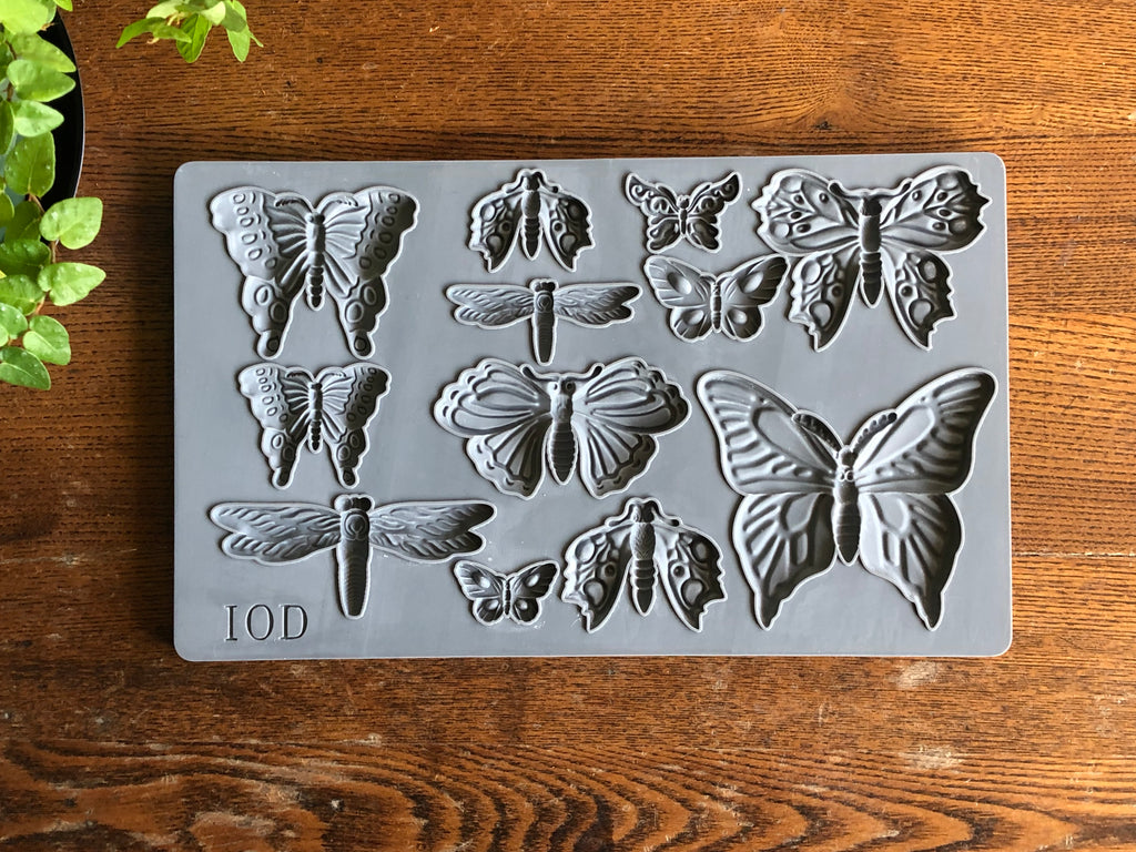 IOD Decor Mould Monarch by Iron Orchid Designs