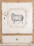 IOD Decor Stamp Farm Animals 12x12" by Iron Orchid Designs