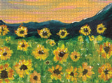 Puzzle Sunflower Fields 1000 Pieces #100-1434