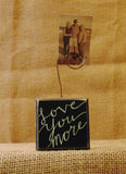 Photo Holder Love You More #852