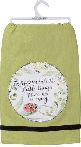 Tea Towel "Enjoy the Little Things"