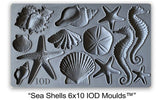 IOD Decor Mould Sea Shells Seashells by Iron Orchid Designs