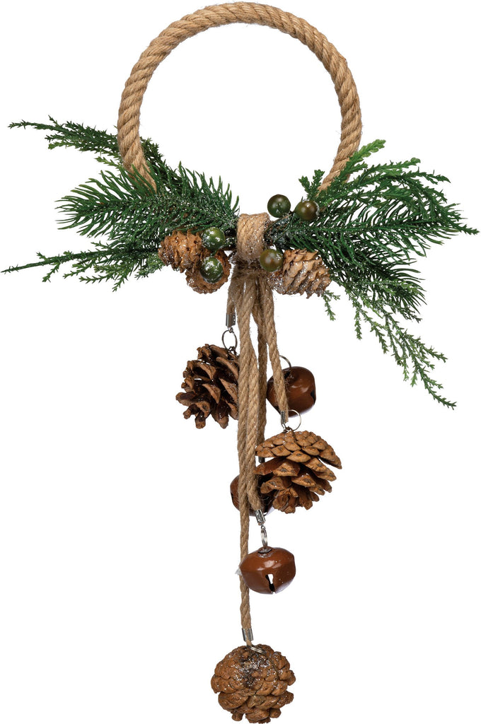 Pinecones Doorknob Hanger for Winter Season Decoration #100-C270
